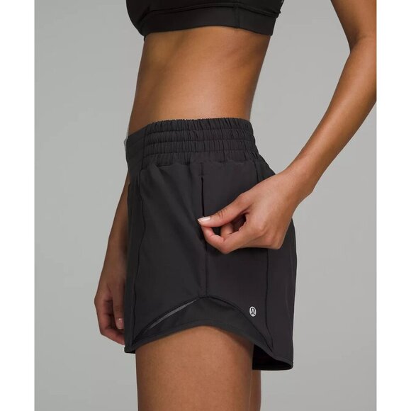 Hotty Hot High Rise Short 4" - Black - Picture 1 of 6